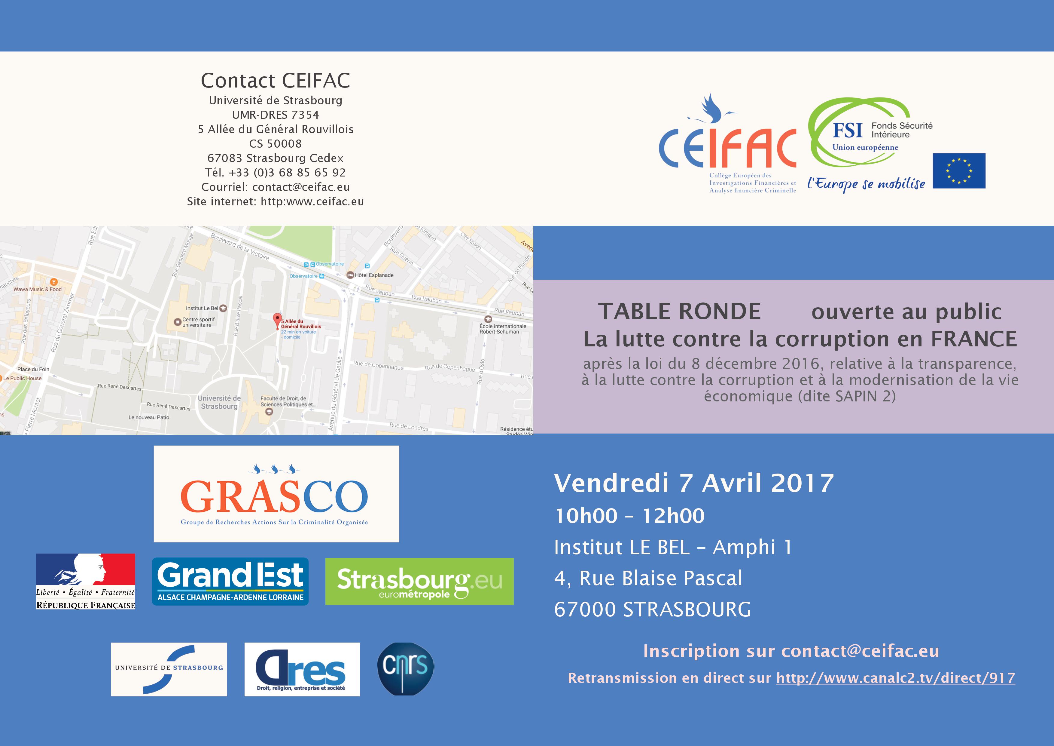 Table ronde sur la lutte contre la corruption