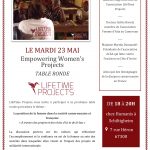 TABLE RONDE PAR LIFETIME PROJECTS