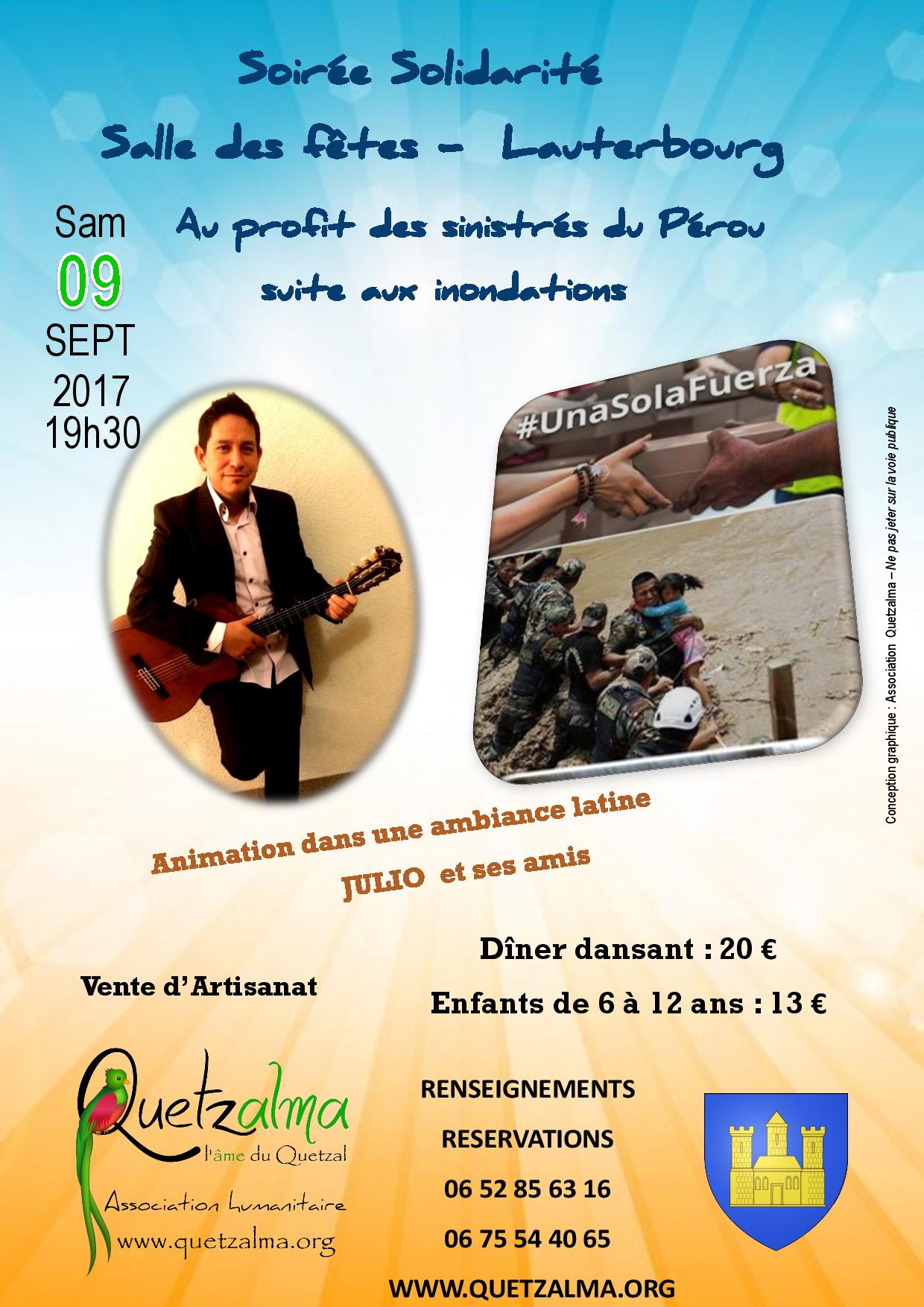 Soirée solidarité par Quetzalma