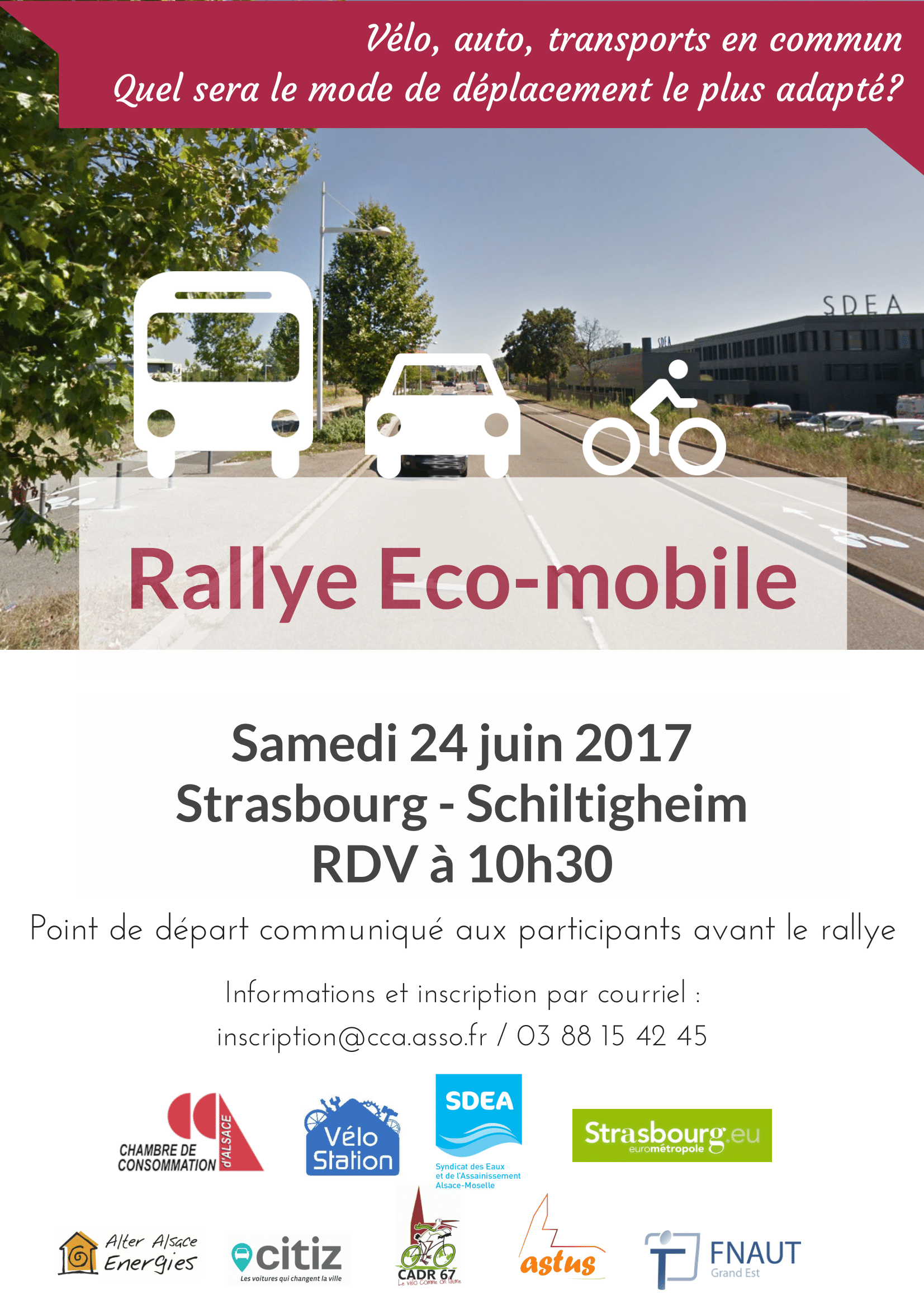 Ecomobilité : participez au rallye !