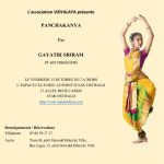 VIDYALAYA présente PANCHAKANYA par GAYATRI SRIRAM et ses musiciens