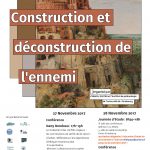 Journée d'étude de « La construction et la déconstruction de l'ennemi