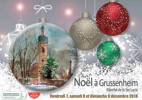Affiche Noël à Grussenheim
