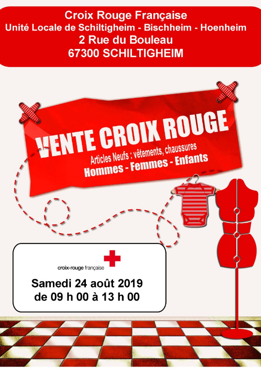 Vente la Croix Rouge